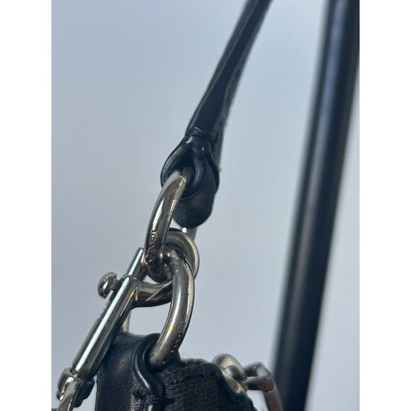 COACH Signature 2-Way Shoulder Bag F36716 2015 in Black and Leather Read PLS - Picture 10 of 13